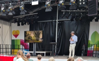 Guntram Stoehr während eines Vortrages