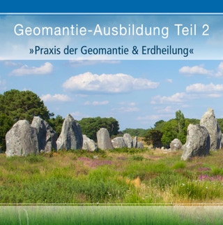 Blick auf Menhire eines historischen Steinreihenfeldes