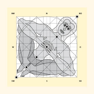 Grafik des Vastu-Purusha im Vastu-Mandala