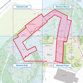 Plan-Variante mit geschlossenem Innenhof